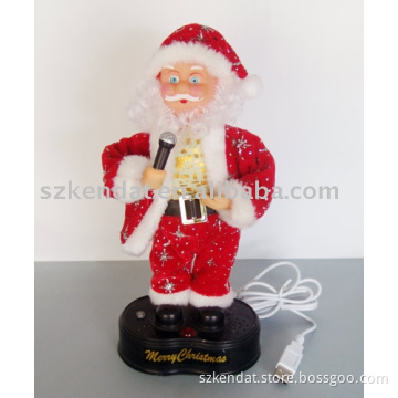 Flashing Santa toys